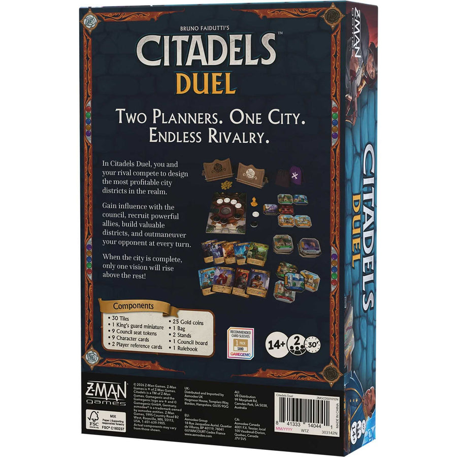 Citadels Duel - Gathering Games