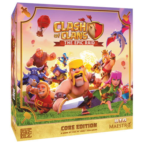 Clash of Clans: The Epic Raid - Gathering Games