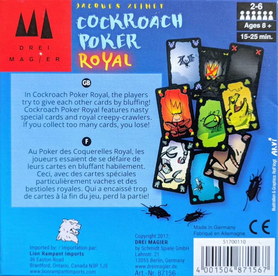 Cockroach Poker Royal - Gathering Games