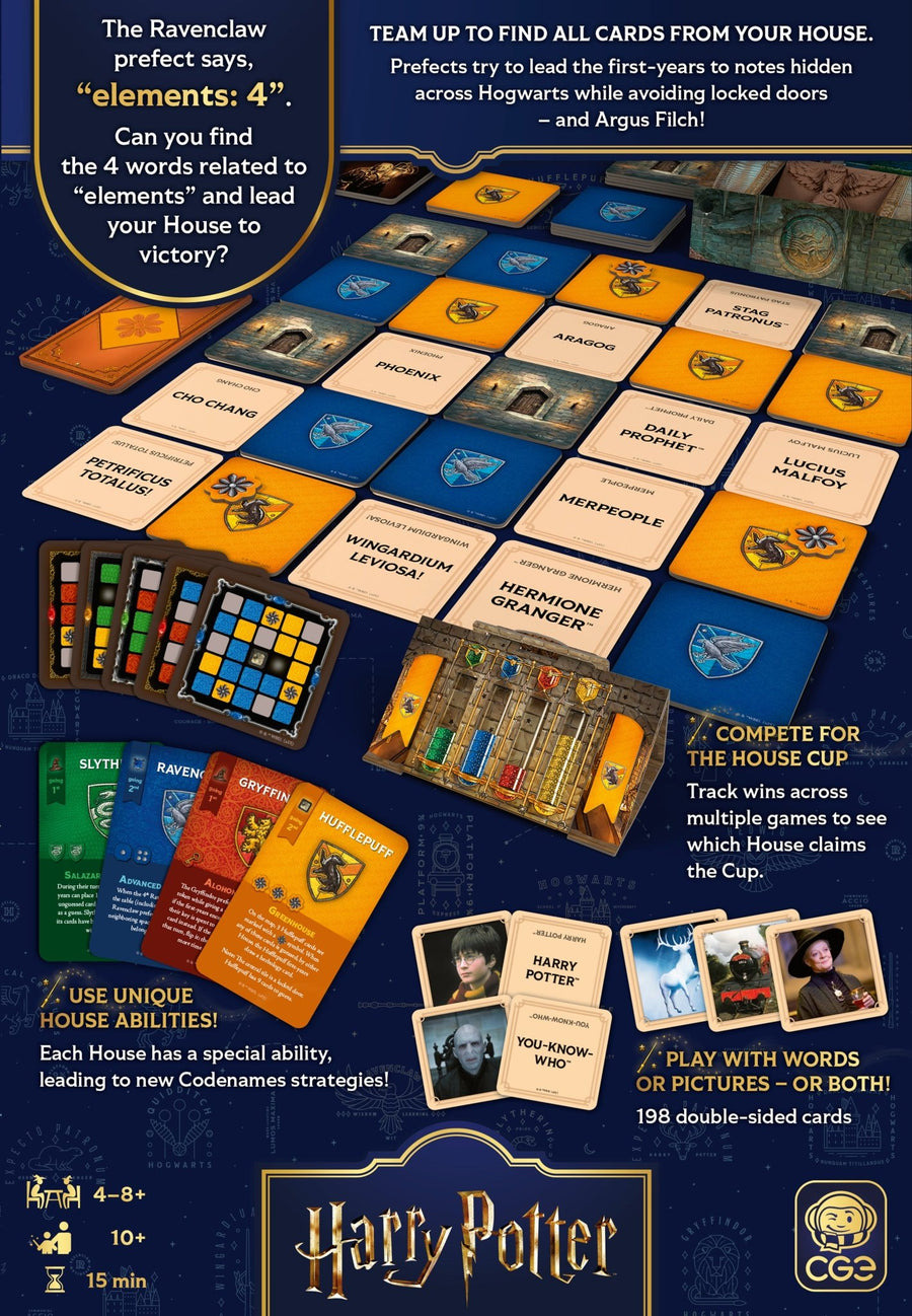 Codenames Back to Hogwarts - Gathering Games
