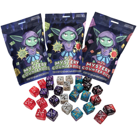 Counter Dice Mystery Bag - Mystery Dice Goblin - Gathering Games