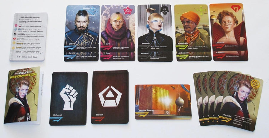 Coup: Reformation Expansion (Second Edition) - Gathering Games