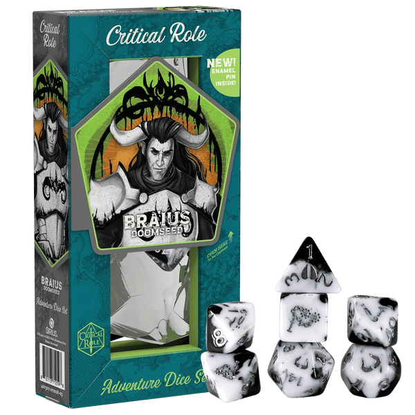 Critical Role: Bells Hells Adventure Dice Set - Braius Doomseed - 2