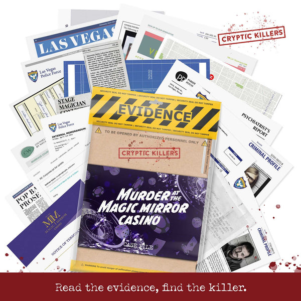 Cryptic Killers - Murder at the Magic Mirror Casino - 6