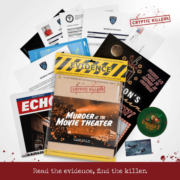 Cryptic Killers - Murder at the Movie Theater - 6