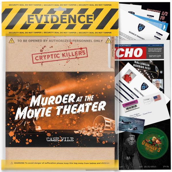 Cryptic Killers - Murder at the Movie Theater - 1