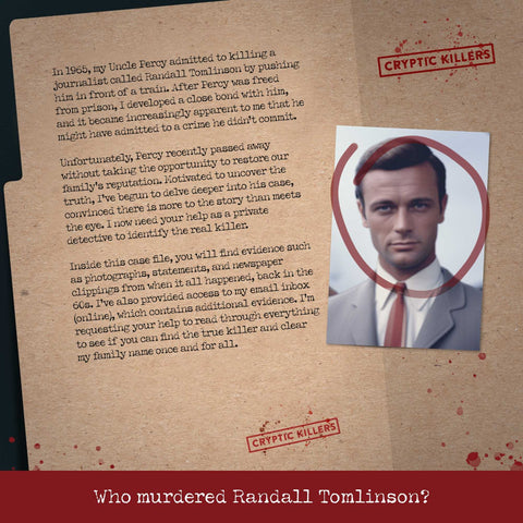 Cryptic Killers - Murder in Market Hill - Gathering Games