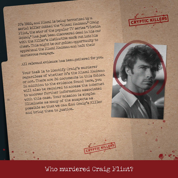 Cryptic Killers - Murder in Miami - 2