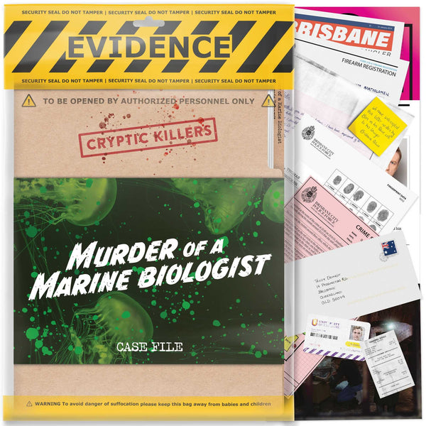 Cryptic Killers - Murder of a Marine Biologist - 1