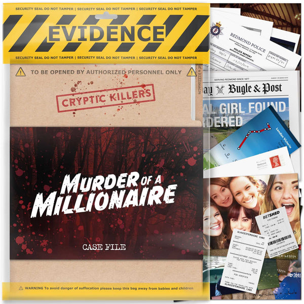 Cryptic Killers - Murder of a Millionaire - 1