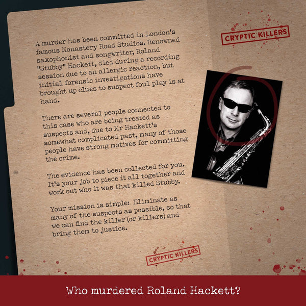 Cryptic Killers - Murder of a Musician - 2