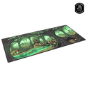 Curator: Arcane Landscapes - 'The Caverns' Brittany Bowman Playmat - Gathering Games