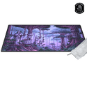 Curator: Arcane Landscapes - 'The Mezzanines' Brittany Bowman Playmat - Gathering Games