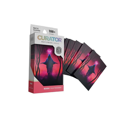 Curator: Masterworks Sleeves - Beckon (Olga Tereshenko) - Gathering Games