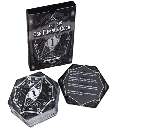 Dark Forest: Deck of OSR Fumble Cards - 1