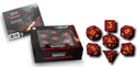 D&D Dragon Scale Silicone Dice Set: Red - 2