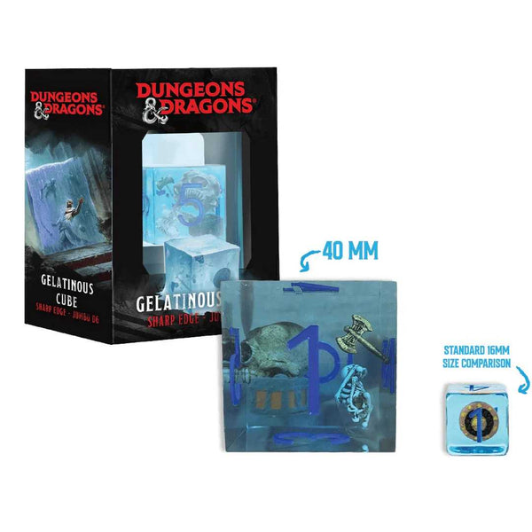 D&D Jumbo Gelatinous Cube D6 - 1