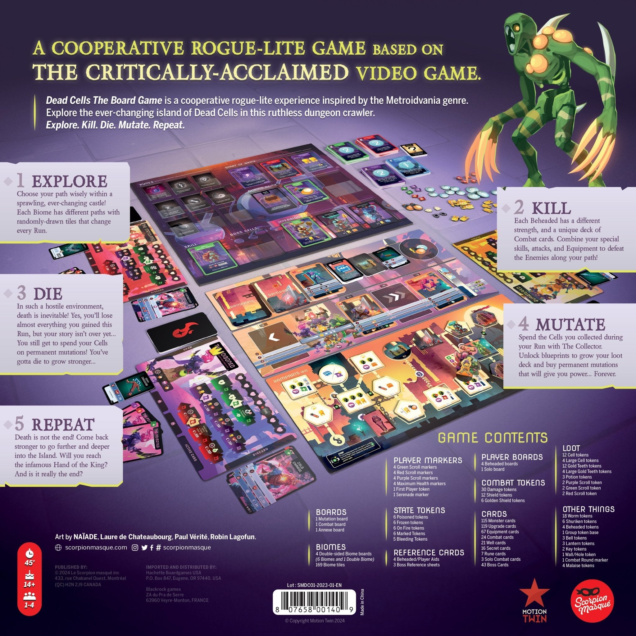Dead Cells Board Game (Rogue-Lite) | Gathering Games