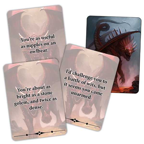 Deck of Many Insults - Gathering Games