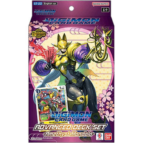 Digimon Card Game: Advanced Deck - Amethyst Mandala (ST - 22) - Gathering Games