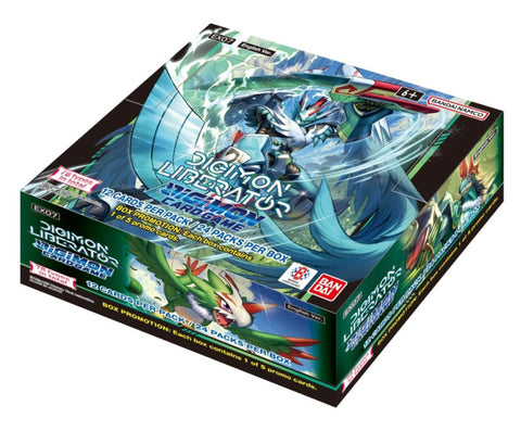 Digimon Card Game: Digimon Liberator (EX07) Booster Box - Gathering Games