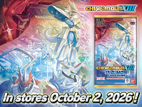 Digimon Card Game: Extra Booster Box - Chivalrous XIII (EX-13) - Gathering Games