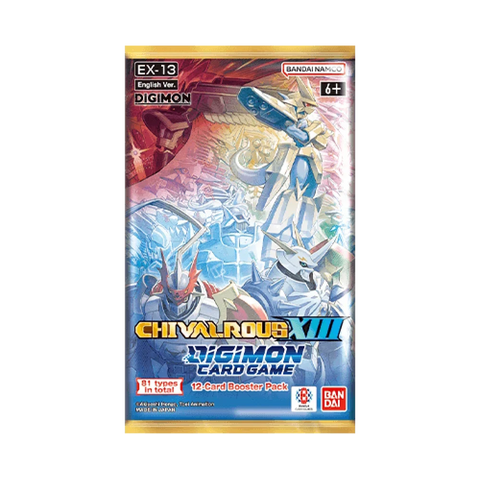 Digimon Card Game: Extra Booster Box - Chivalrous XIII (EX-13) - Gathering Games