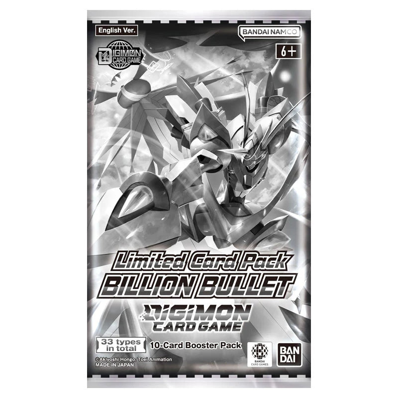 Digimon Card Game: Limited Card Pack - Billion Bullet (LM - 06) - Gathering Games
