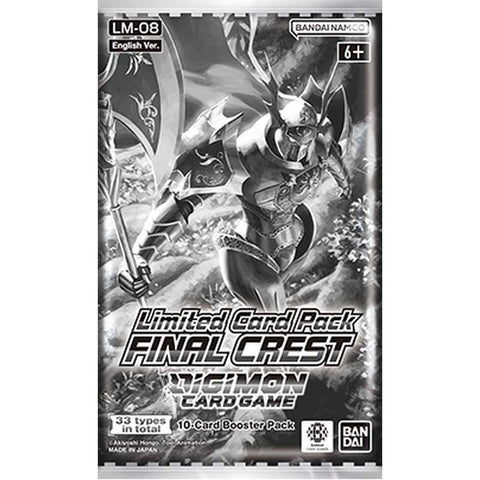 Digimon Card Game: Limited Card Pack - Final Crest (LM - 08) - Gathering Games