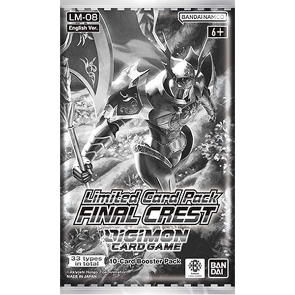 Digimon Card Game: Limited Card Pack - Final Crest (LM-08) - 1