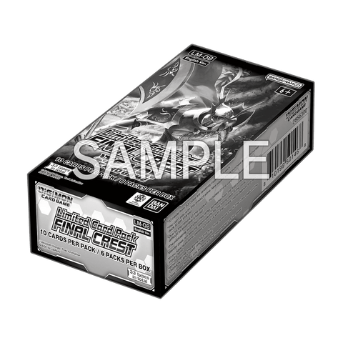 Digimon Card Game: Limited Card Pack - Final Crest (LM-08) Booster Box - Gathering Games