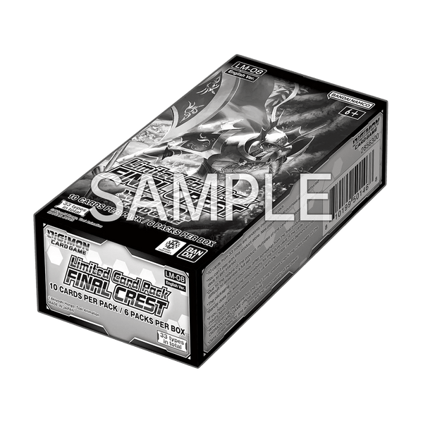 Digimon Card Game: Limited Card Pack - Final Crest (LM-08) Booster Box - 1