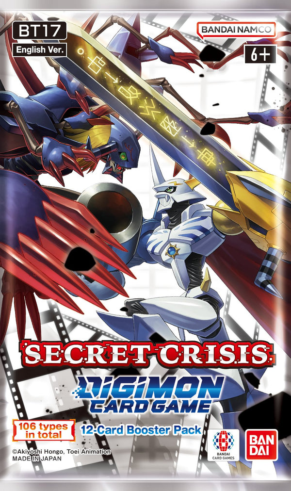 Digimon Card Game: Secret Crisis (BT17) Booster Box Digimon Card Game: Secret Crisis (BT17) Booster Box