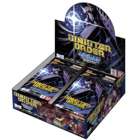 Digimon Card Game: Sinister Order (EX - 10) Booster Box - Gathering Games