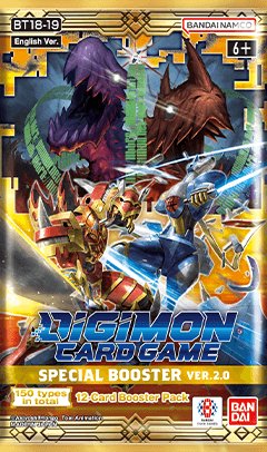 Digimon Card Game: Special Booster Ver.2.0 (BT18 - 19) Booster Box - Gathering Games