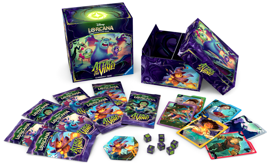 Disney Lorcana: Attack of the Vine Illumineer's Trove Set - Gathering Games