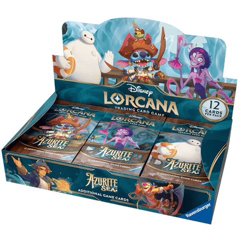 Disney Lorcana: Azurite Sea Booster Box - Gathering Games