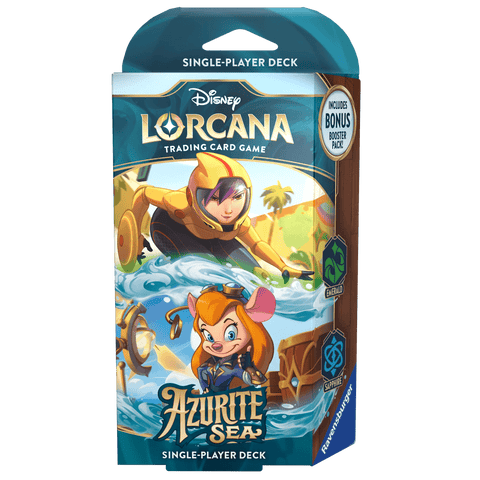 Disney Lorcana: Azurite Sea - GoGo & Gadget Starter Deck - Gathering Games