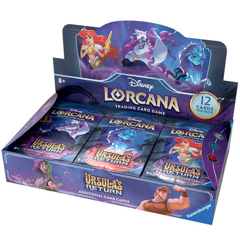 Disney Lorcana: Ursula's Return Booster Box - Gathering Games
