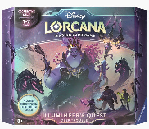 Disney Lorcana: Ursula's Return Illumineer's Quest Deep Trouble Gift Set - Gathering Games