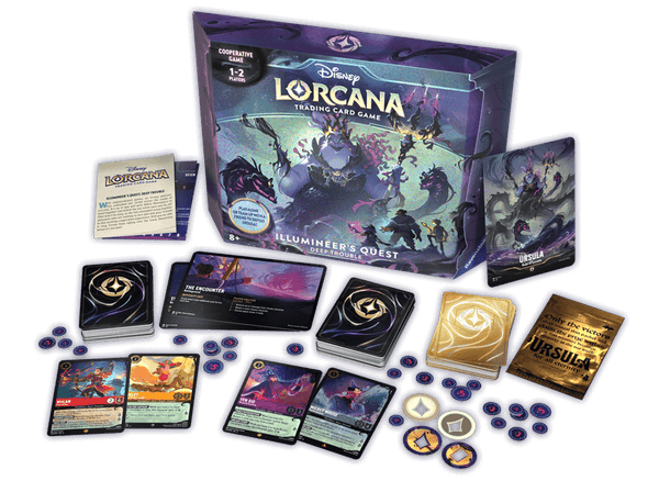 Disney Lorcana: Ursula's Return Illumineer's Quest Deep Trouble Gift Set - 2