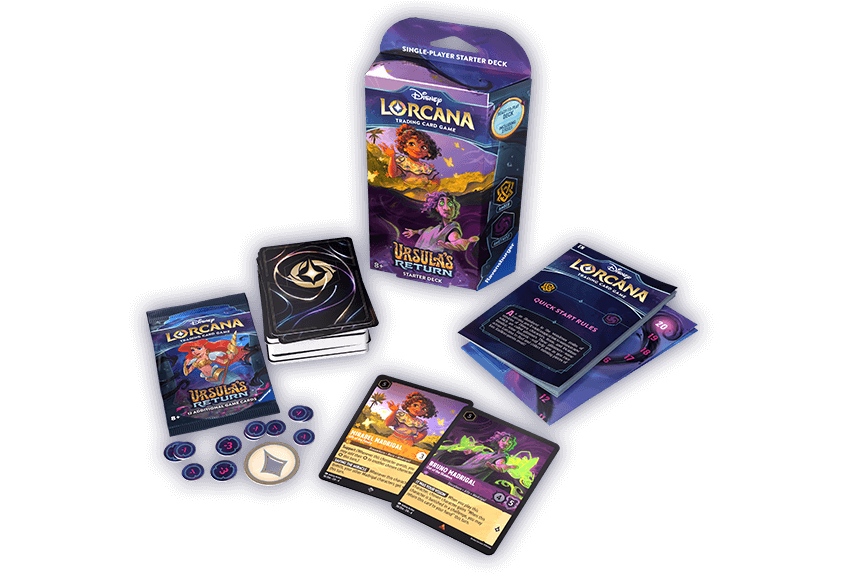 Disney Lorcana: Ursula's Return Starter Deck - Mirabel & Bruno - Gathering Games