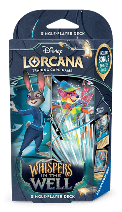 Disney Lorcana: Whispers in the Well Starter Deck - Judy & Robin Hood - Gathering Games
