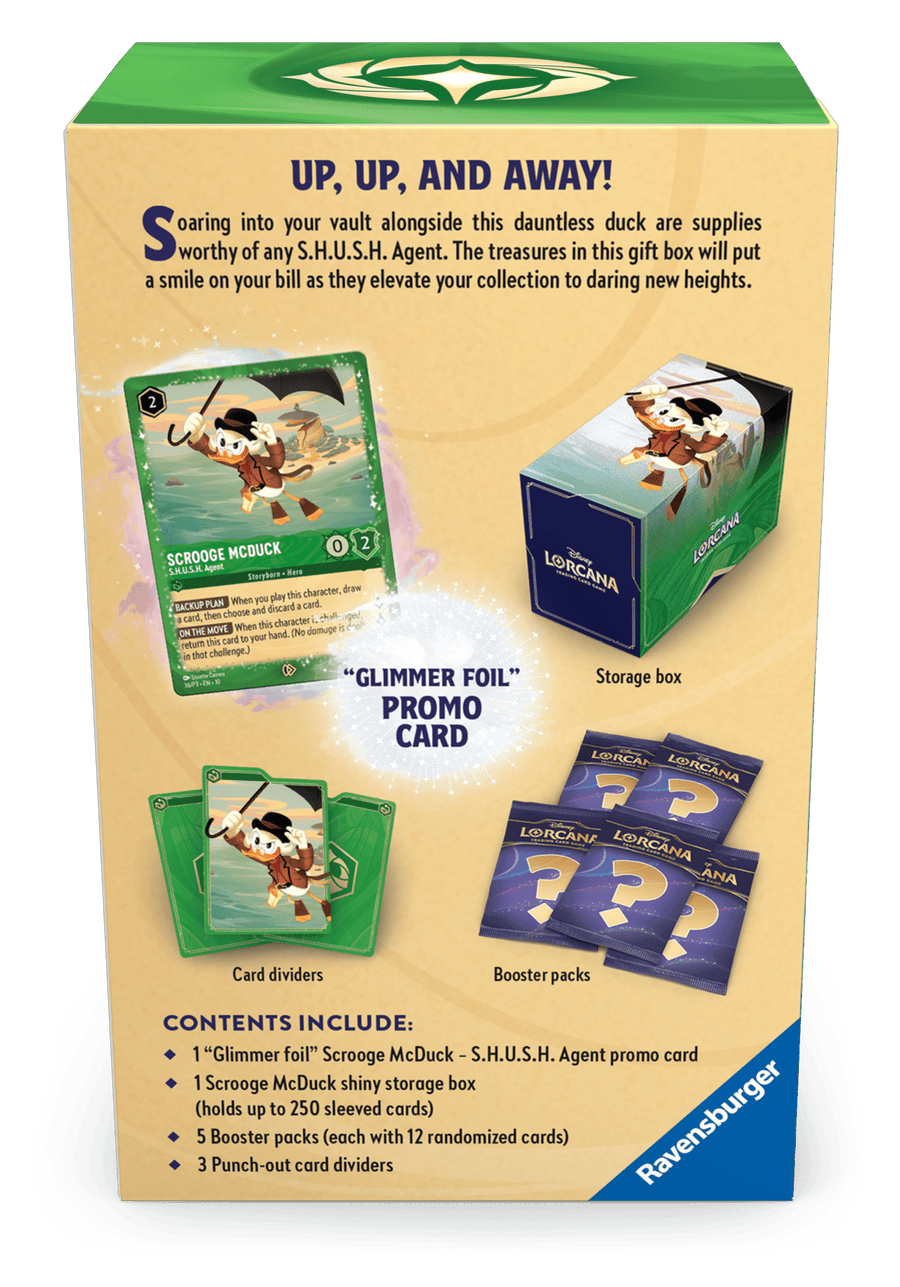 Disney Lorcana: Winterspell - Scrooge McDuck Gift Set - Gathering Games