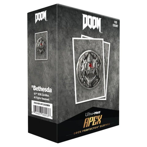 Doom: Creatures of Hell - Cacodemon - 105ct Apex Deck Protector Sleeves - Gathering Games