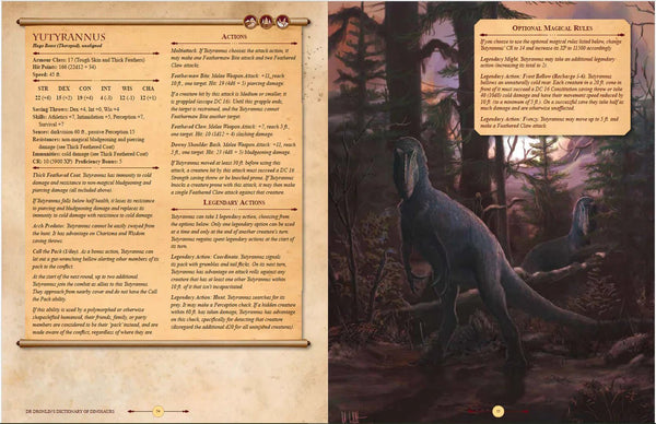 Dr Dhrolin's Dictionary of Dinosaurs (D&D 5E Compatible) - 8