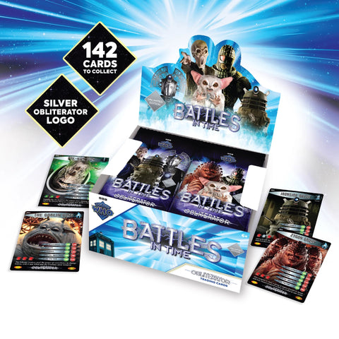 Dr Who Battles In Time - Obliterator Booster Box (Unlimited Edition) - Gathering Games