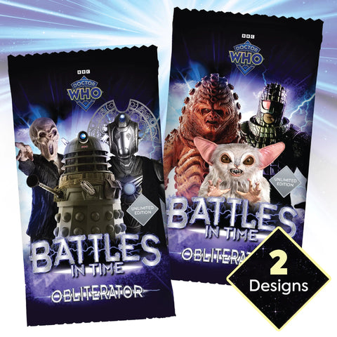Dr Who Battles In Time - Obliterator Booster Box (Unlimited Edition) - Gathering Games
