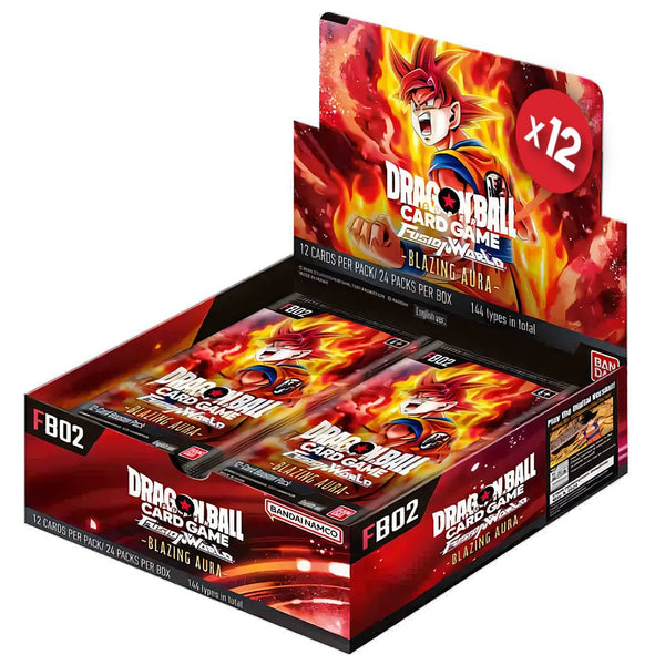 Dragon Ball Super Card Game - Fusion World: Blazing Aura (FB02) Sealed Case - 1