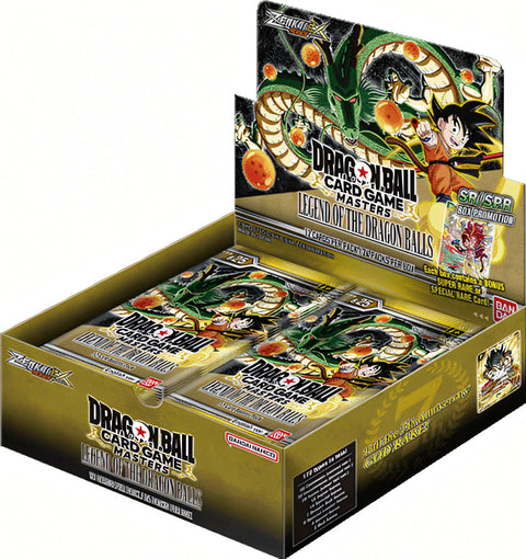 Dragon Ball Super Card Game - Masters: Zenkai Series EX Set 08 (B25) Legend of the Dragon Balls Booster Box - Gathering Games